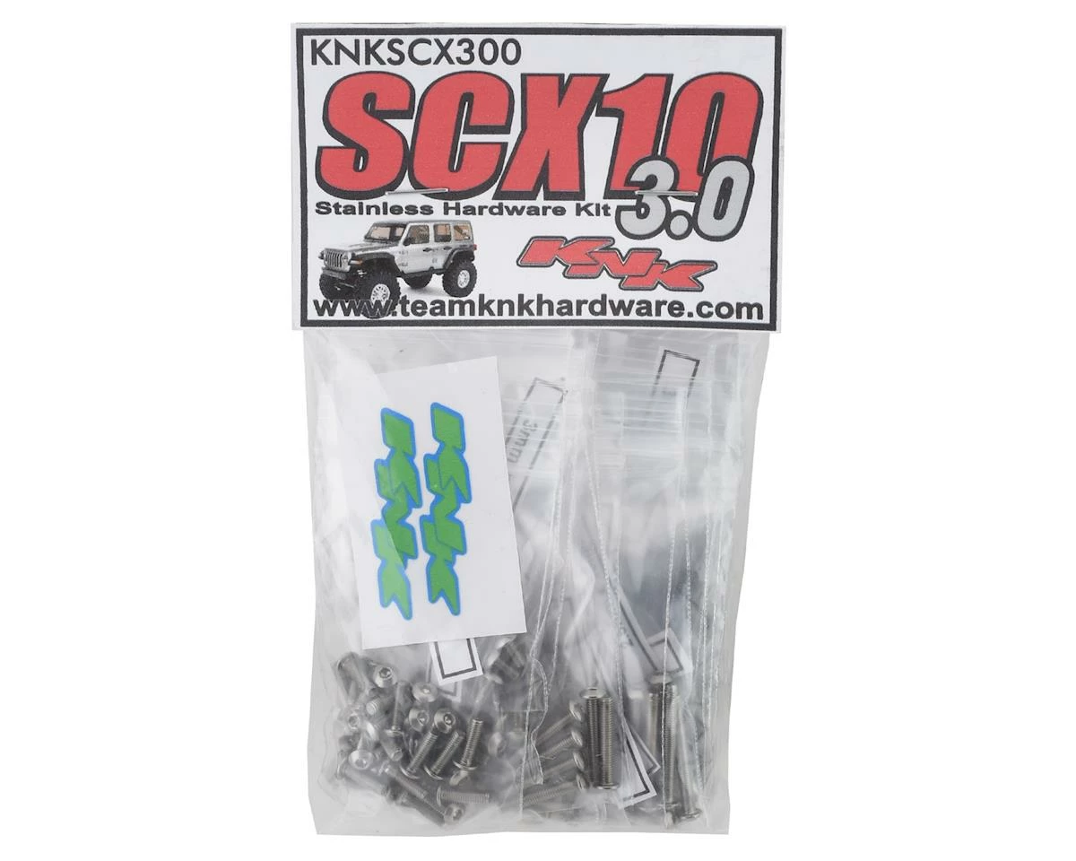 Team KNK Axial SCX10 III Complete Stainless Hardware Kit 1 Team KNK Axial SCX10 III Complete Stainless Hardware Kit