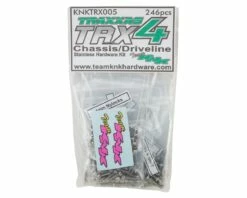 Team KNK Traxxas TRX4 Stainless Chassis & Driveline Screw Kit (246)