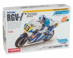 Kyosho Hang On Racer Suzuki S.R.T. RGV1992 Electric 1/8 Motorcycle Kit -cars trucks Sales Shop kyo34931b 2
