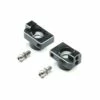 Losi Mini-T 2.0 Aluminum Rear Hub Set (Black)