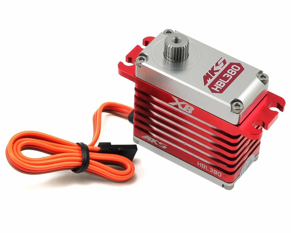 MKS Servos X8 HBL380 Brushless Ti-Gear High Torque Large Scale Servo (High Voltage) 1 MKS Servos X8 HBL380 Brushless Ti-Gear High Torque Large Scale Servo (High Voltage)