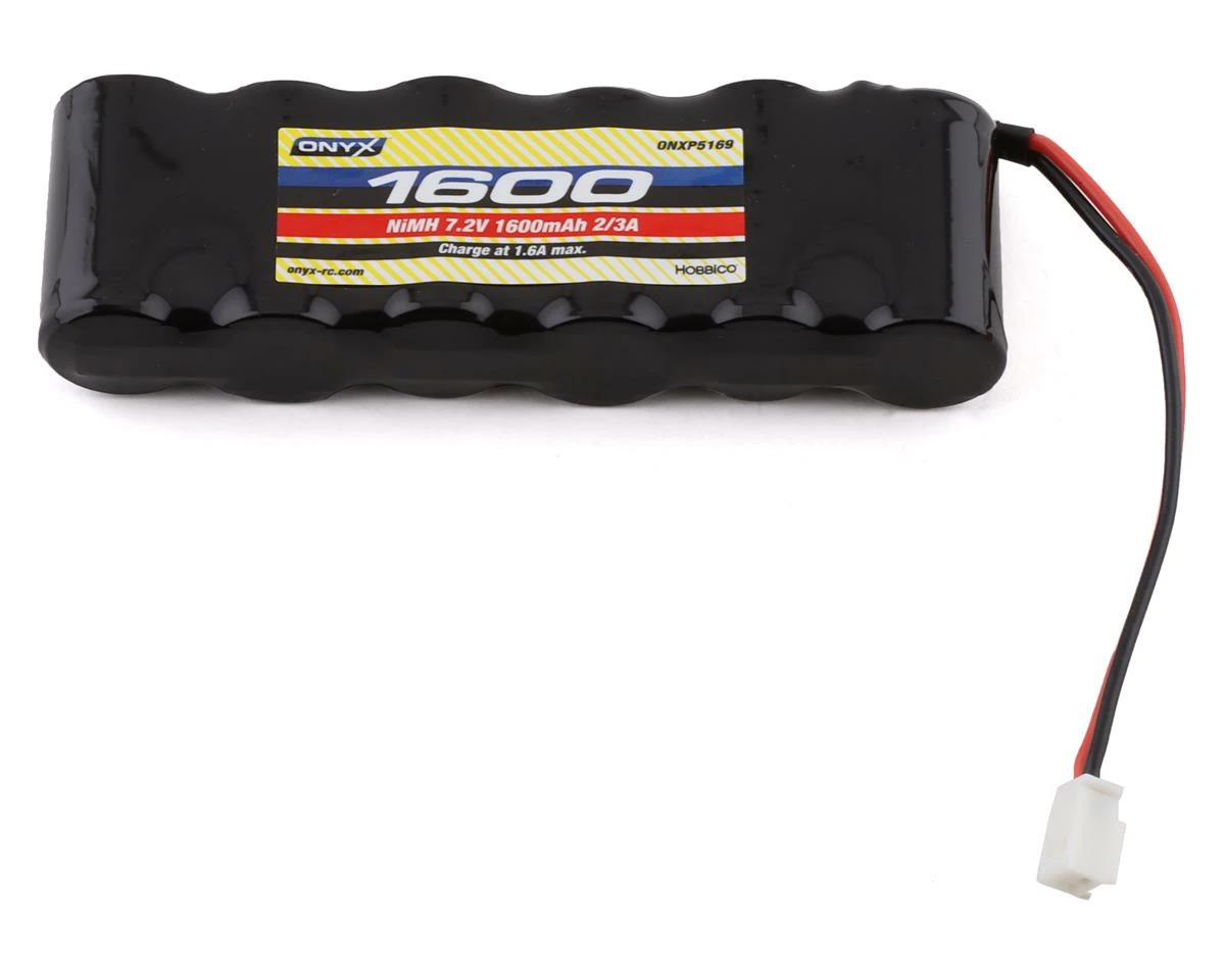 Onyx 6-Cell 2/3A NiMh Flat Battery (7.2V/1600mAh) w/XH-1S Connector (Losi Mini) 1 Onyx 6-Cell 2/3A NiMh Flat Battery (7.2V/1600mAh) w/XH-1S Connector (Losi Mini)