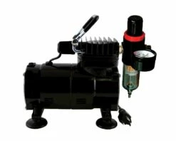 Paasche DA300R Compressor w Regulator & Moisture Trap