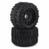 Pro-Line Trencher HP Belted 3.8" Pre-Mounted Truck Tires (2) (Black) (M2) w/Raid Wheels