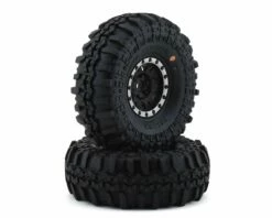Pro-Line Interco Super Swamper 1.9 Tires w/Impulse Wheels (Black/Silver) (2) (G8) w/12mm Hex