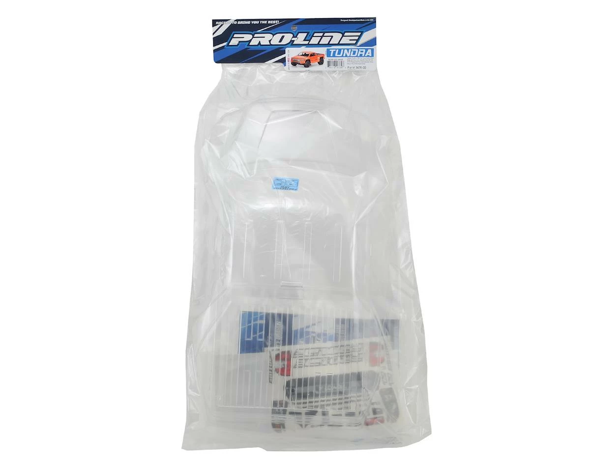 Pro-Line Toyota Tundra TRD Pro True Scale Short Course Truck Body (Clear) (Slash/SC10/Pro-2) 2 Pro-Line Toyota Tundra TRD Pro True Scale Short Course Truck Body (Clear) (Slash/SC10/Pro-2) - Image 2