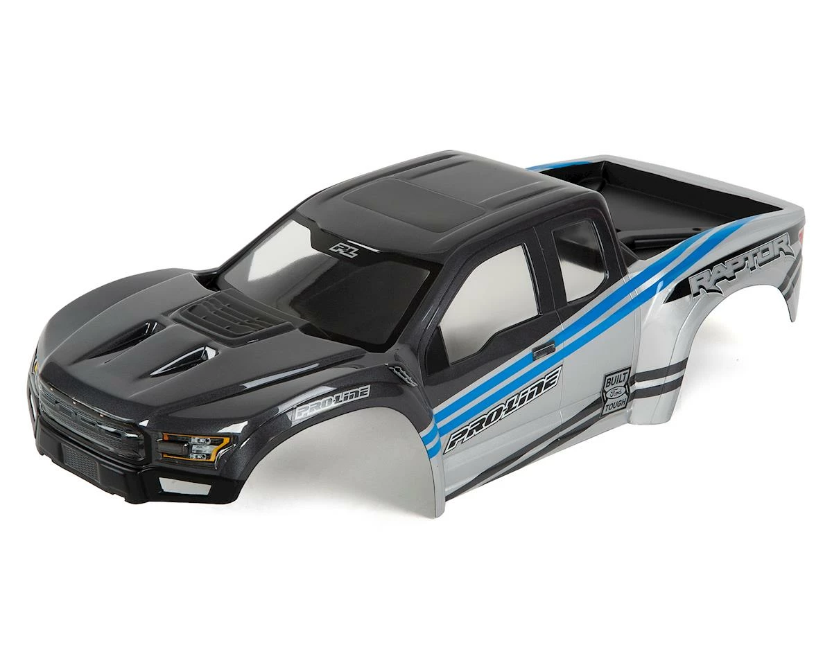 Pro-Line X-MAXX 2017 Ford F-150 Raptor Pre-Painted Body (Gray/Blue) 1 Pro-Line X-MAXX 2017 Ford F-150 Raptor Pre-Painted Body (Gray/Blue)