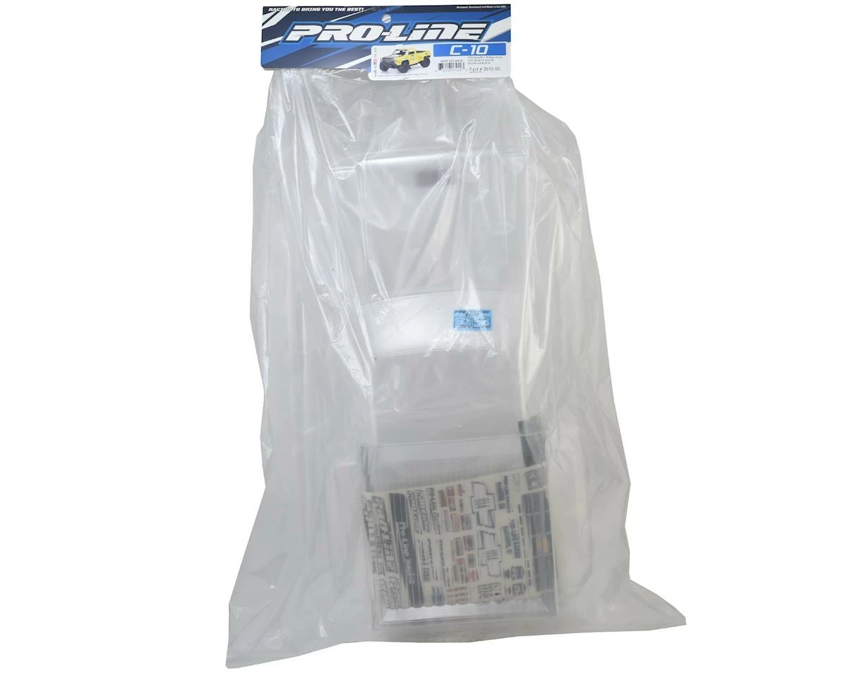 Pro-Line 1978 Chevy C-10 Race Truck Short Course Truck Body (Clear) 2 Pro-Line 1978 Chevy C-10 Race Truck Short Course Truck Body (Clear) - Image 2