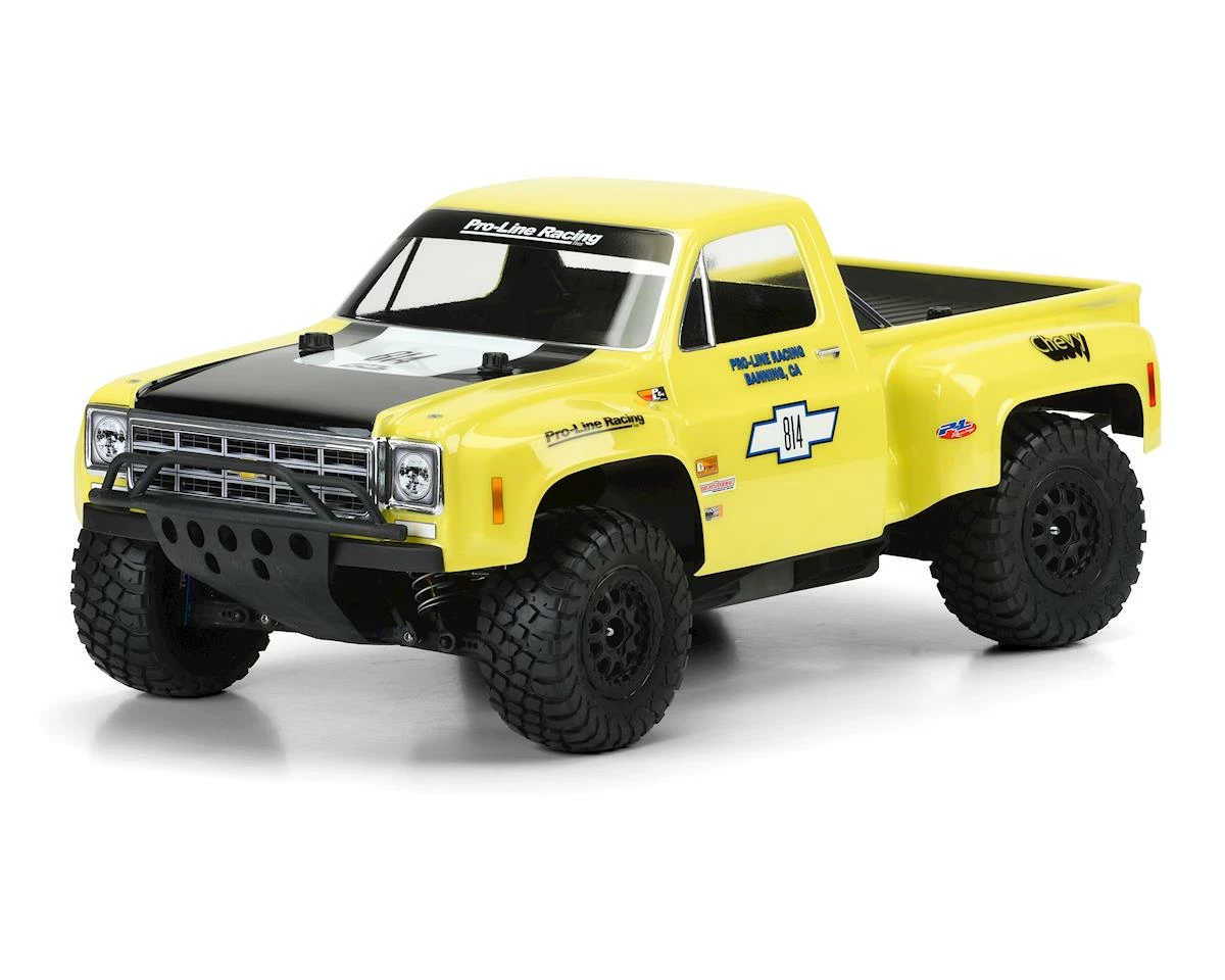 Pro-Line 1978 Chevy C-10 Race Truck Short Course Truck Body (Clear) 3 Pro-Line 1978 Chevy C-10 Race Truck Short Course Truck Body (Clear) - Image 3