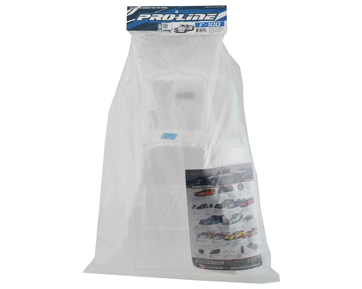 Pro-Line 1956 Ford F-100 Pro-Touring Short Course Body (Clear) 3 Pro-Line 1956 Ford F-100 Pro-Touring Short Course Body (Clear) - Image 3