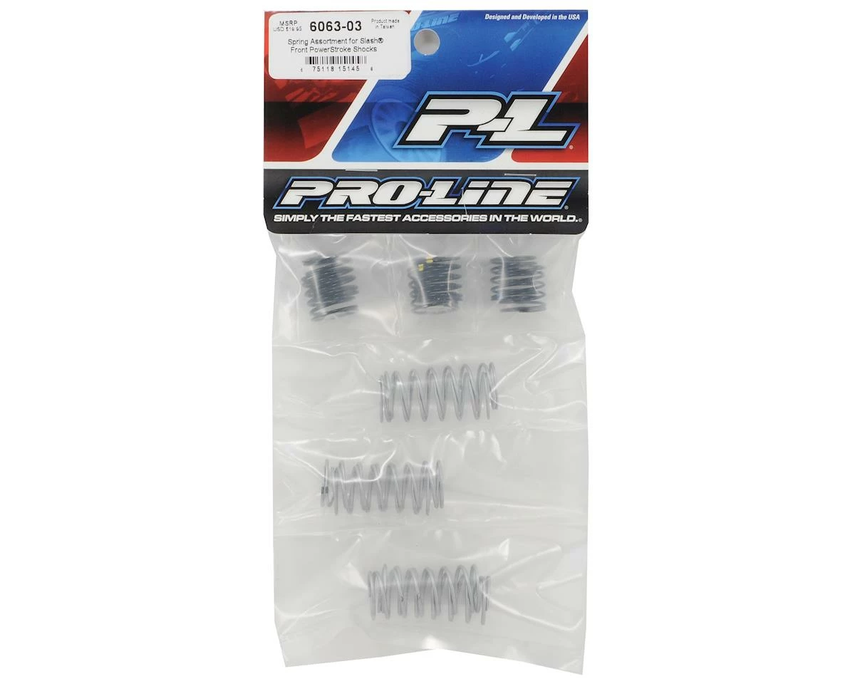 Pro-Line PowerStroke Front Shock Spring Tuning Set (6) 2 Pro-Line PowerStroke Front Shock Spring Tuning Set (6) - Image 2
