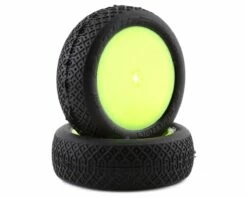 Pro-Line Electron 2.2" 2WD Front Buggy Pre-Mounted Tires (2) (Yellow) (MC) w/12mm Hex