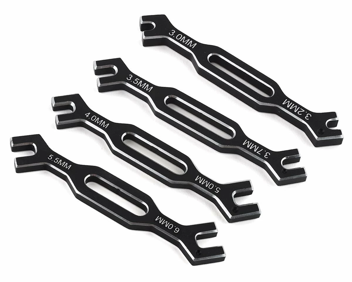 ProTek RC Aluminum Turnbuckle Wrench Set (3, 3.2, 3.5, 3.7, 4, 5, 5.5 & 6mm) 1 ProTek RC Aluminum Turnbuckle Wrench Set (3, 3.2, 3.5, 3.7, 4, 5, 5.5 & 6mm)