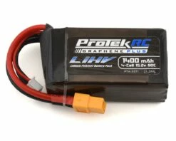 ProTek RC 4S 90C Si-Graphene + HV LiPo Battery w/XT60 Connector (15.2V/1400mAh)