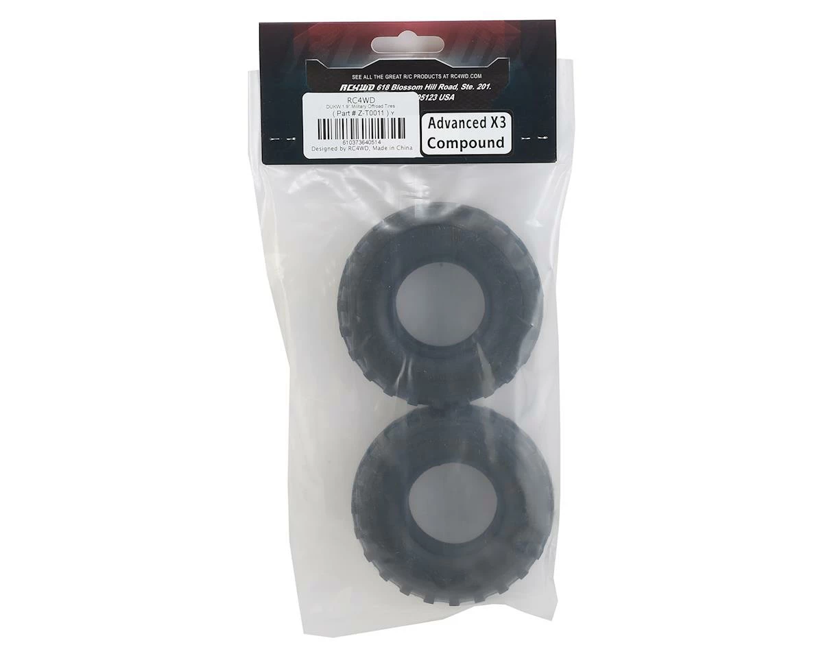 RC4WD DUKW 1.9" Military Offroad Tires 2 RC4WD DUKW 1.9" Military Offroad Tires - Image 2