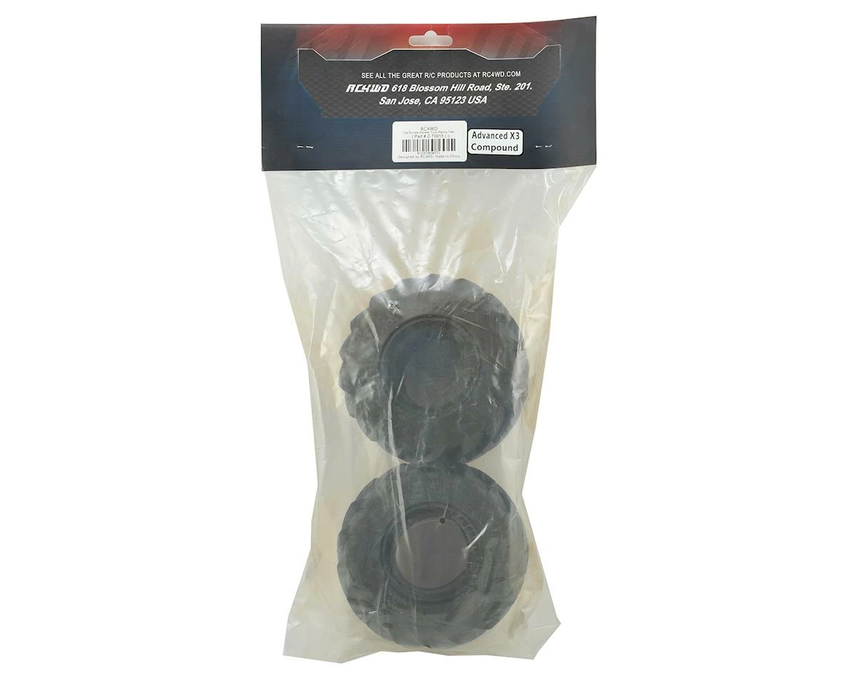RC4WD The Rumble Monster Truck Racing Tires (2) (X3) 2 RC4WD The Rumble Monster Truck Racing Tires (2) (X3) - Image 2