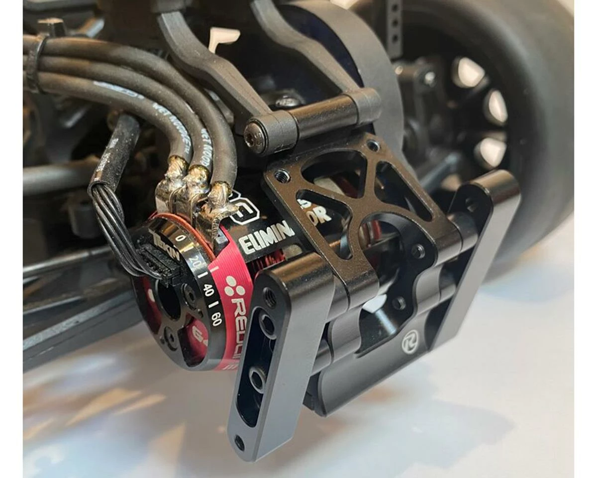 R-Design DR10 V2 Wheelie Bar Mount (Red) 3 R-Design DR10 V2 Wheelie Bar Mount (Red) - Image 3