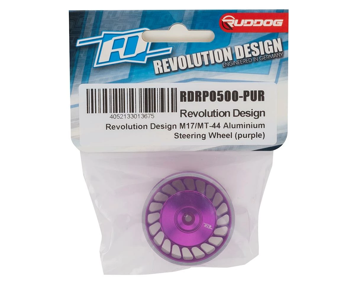 Revolution Design M17/MT-44 Aluminum Steering Wheel (Purple) 2 Revolution Design M17/MT-44 Aluminum Steering Wheel (Purple) - Image 2