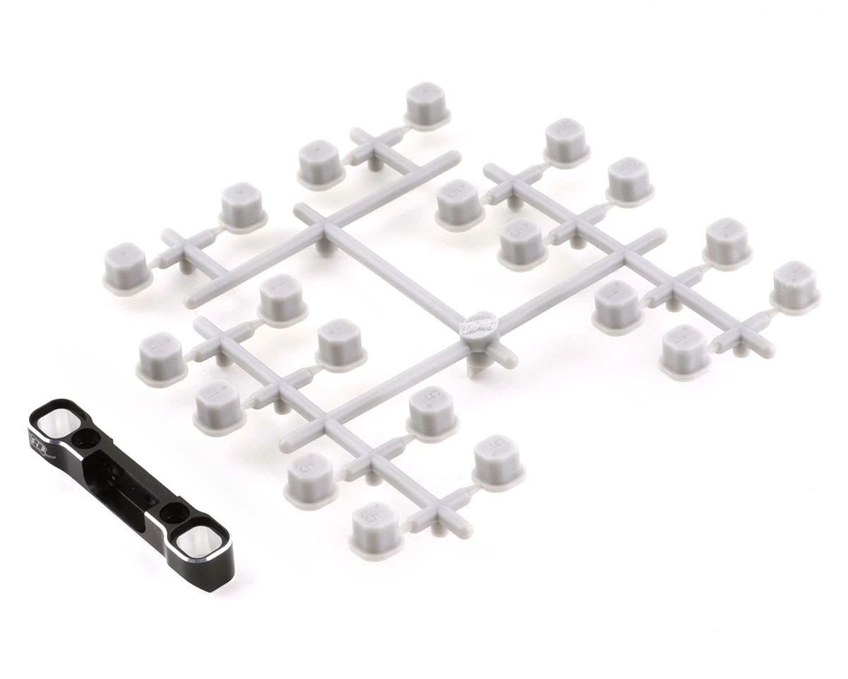 Revolution Design DR10/ProSC10 Aluminum Suspension Mount w/Inserts (Black) 1 Revolution Design DR10/ProSC10 Aluminum Suspension Mount w/Inserts (Black)