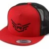 REDS Flexfit Hat (Black/Red) (One Size Fits Most)