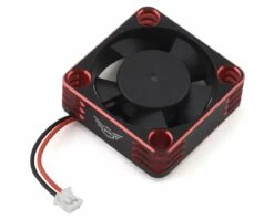 REDS 30x30x10mm Z8 Pro Aluminum ESC Cooling Fan (Red)
