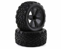 Redcat Blackout Pre-Mounted Tires (2)