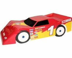 RJ Speed Max Wedge 1/8 Dirt Oval Late Model Body (Clear) -cars trucks Sales Shop rjs1015 2