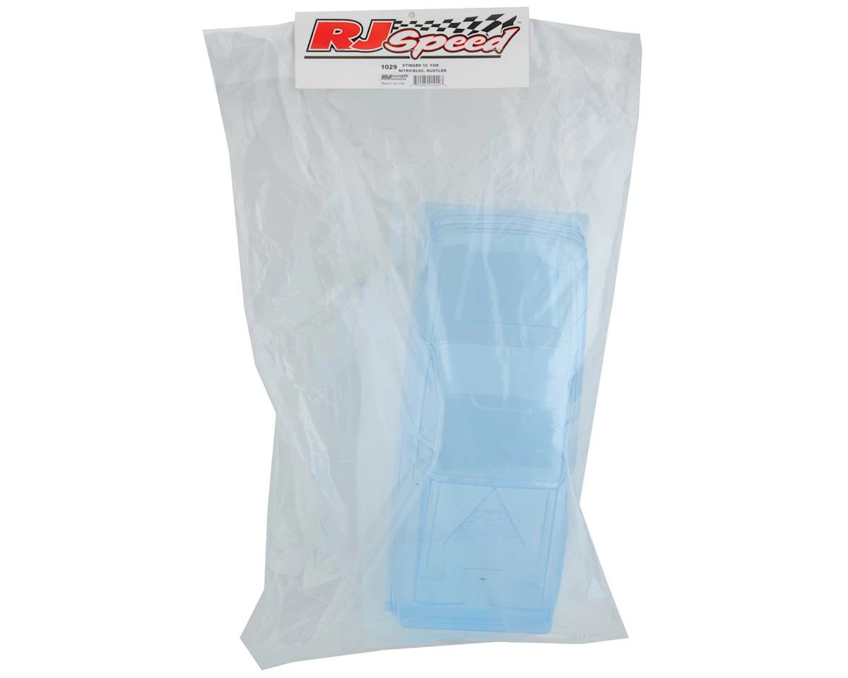 RJ Speed Stinger 10 Truck Body Rustler (Clear) 3 RJ Speed Stinger 10 Truck Body Rustler (Clear) - Image 3
