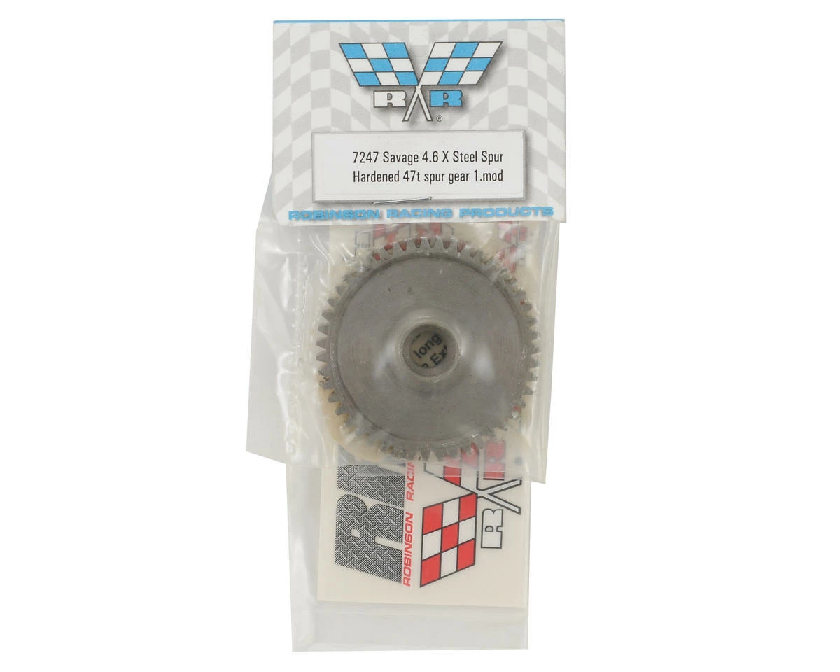 Robinson Racing Hard Steel Spur Gear (47T) 2 Robinson Racing Hard Steel Spur Gear (47T) - Image 2