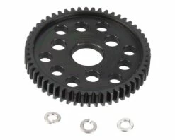 Robinson Racing Slash 4x4/Stampede 4x4 Hard Steel 32P Spur Gear (Black) (54T) (Accepts Telemetry)