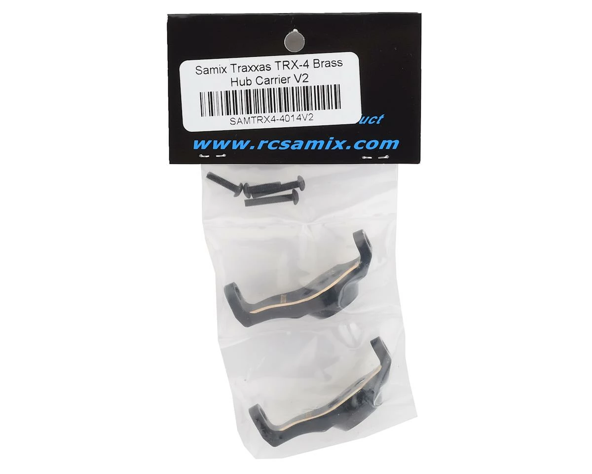 Samix Traxxas TRX-4 Brass Hub Carrier V2 2 Samix Traxxas TRX-4 Brass Hub Carrier V2 - Image 2
