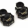 Samix Traxxas TRX-4 Brass Rear Portal Drive Housing (Black)
