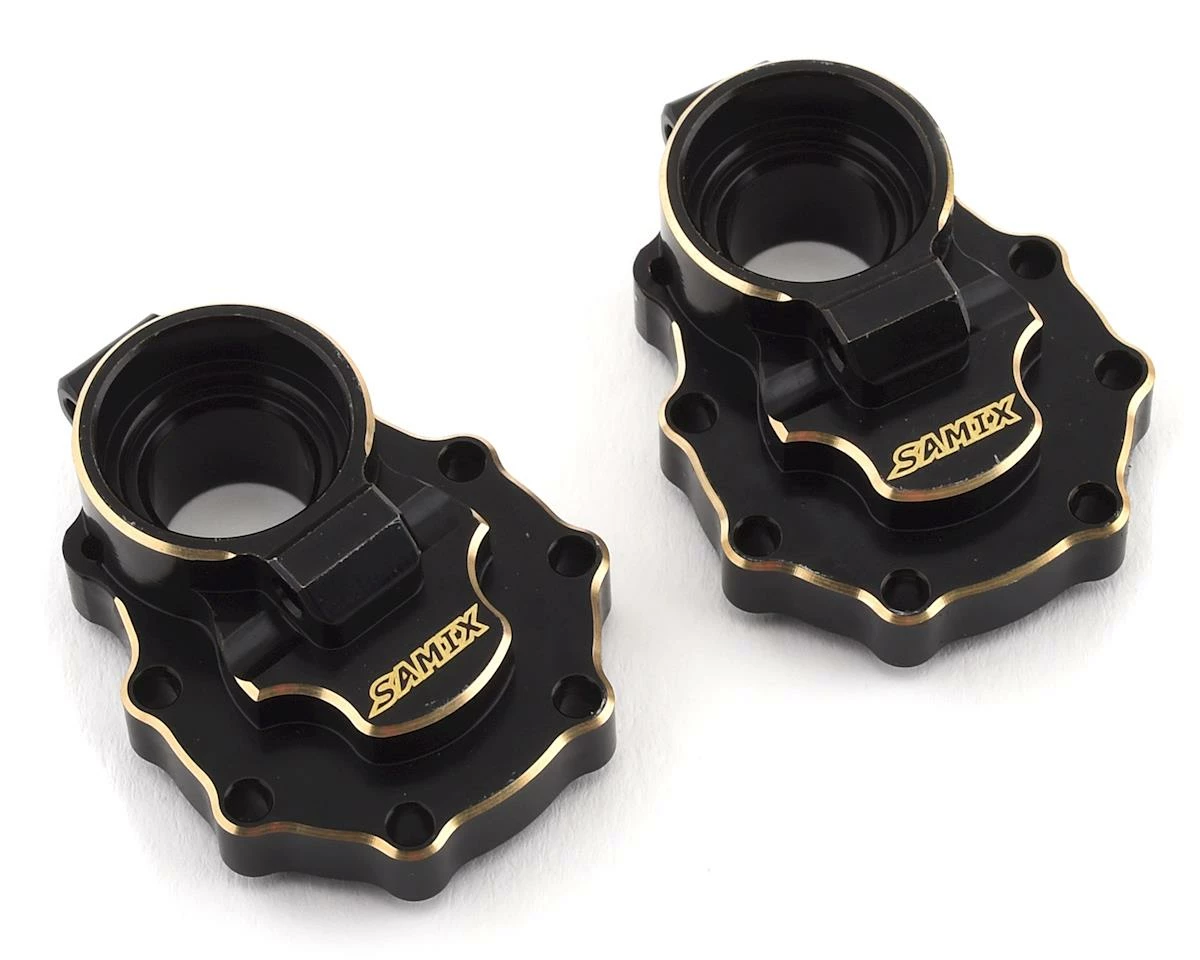 Samix Traxxas TRX-4 Brass Rear Portal Drive Housing (Black) 1 Samix Traxxas TRX-4 Brass Rear Portal Drive Housing (Black)