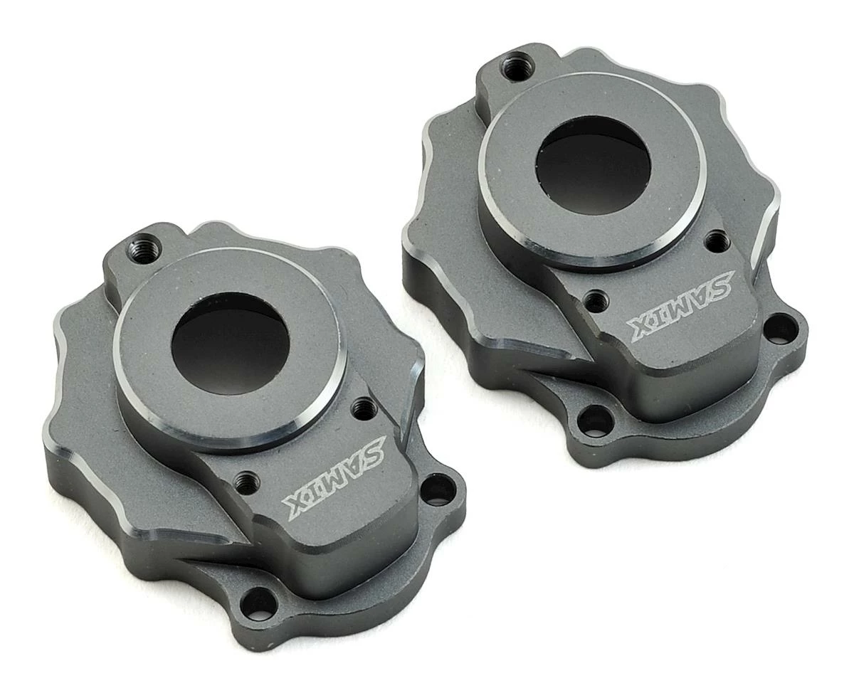Samix Traxxas TRX-4 Aluminum Portal Cover (Grey) 1 Samix Traxxas TRX-4 Aluminum Portal Cover (Grey)