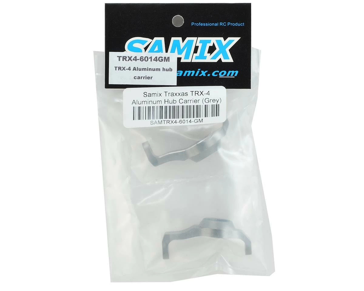 Samix Traxxas TRX-4 Aluminum Hub Carrier (Grey) 2 Samix Traxxas TRX-4 Aluminum Hub Carrier (Grey) - Image 2