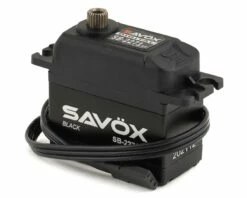 Savox SB-2271SG "High Speed" Black Edition Brushless Steel Gear Digital Servo (High Voltage)