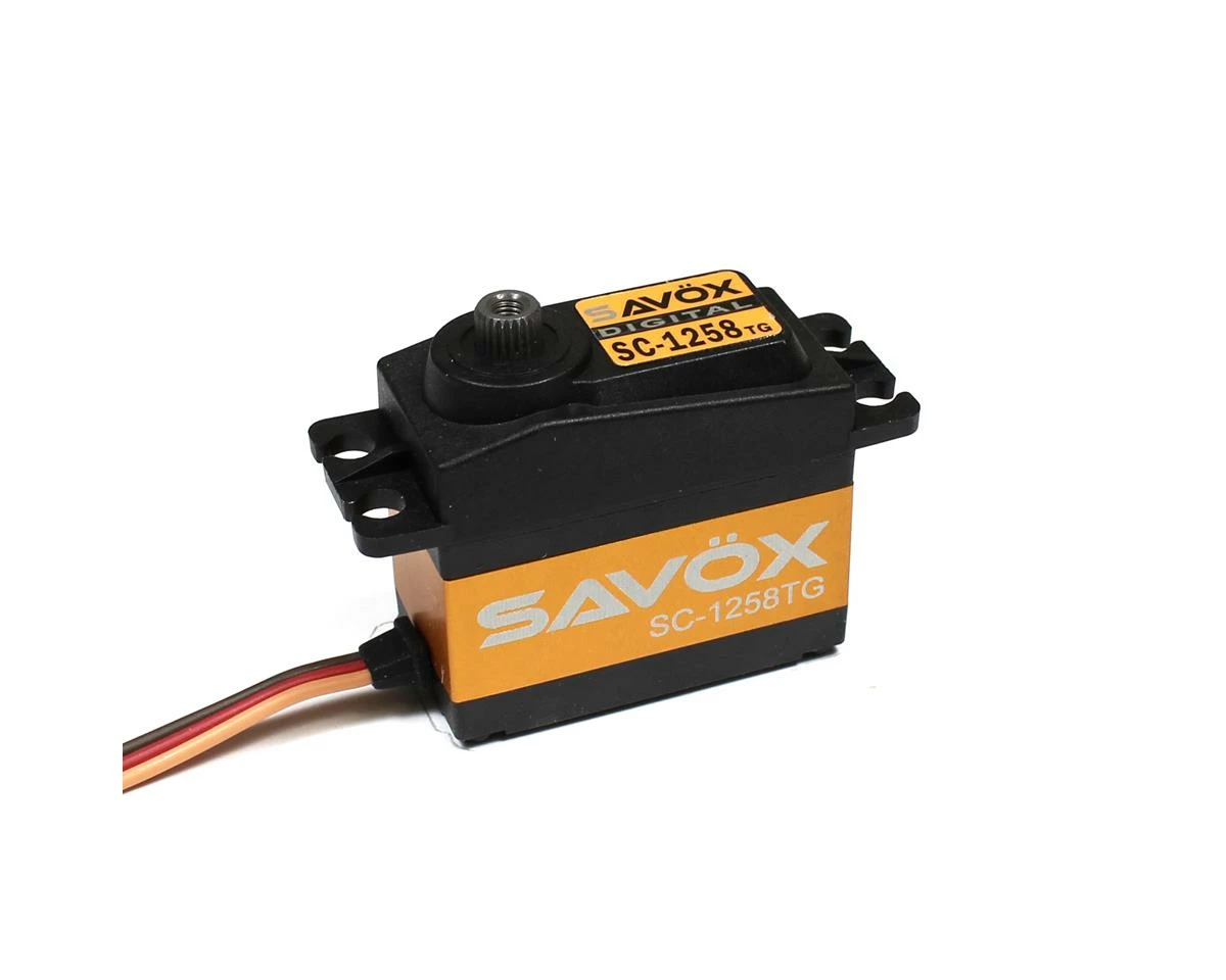 Savox SC-1258TG Standard Digital "High Speed" Titanium Gear Servo 1 Savox SC-1258TG Standard Digital "High Speed" Titanium Gear Servo