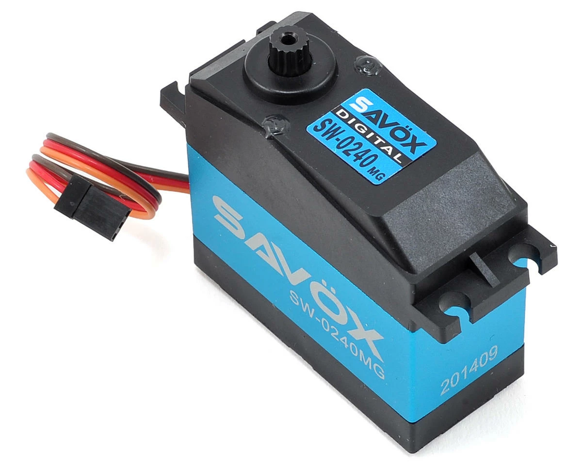 savox SW-0240MG "Super Speed" Waterproof Digital 1/5 Scale Servo (High Voltage) 1 savox SW-0240MG "Super Speed" Waterproof Digital 1/5 Scale Servo (High Voltage)