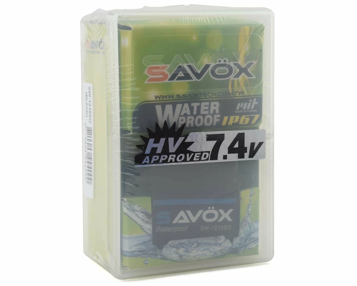 savox SW-1210SG "Tall" Waterproof Aluminum Case Digital Servo (High Voltage) 3 savox SW-1210SG "Tall" Waterproof Aluminum Case Digital Servo (High Voltage) - Image 3