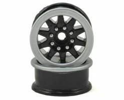Scale By Chris 1.9 Trailer Wheels (2) (Black)