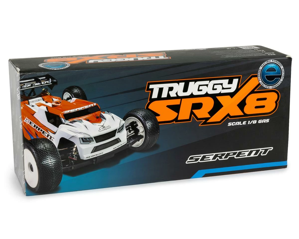 Serpent SRX8T-e 1/8 Scale Electric Competition 4WD Off-Road Truggy Kit 2 Serpent SRX8T-e 1/8 Scale Electric Competition 4WD Off-Road Truggy Kit - Image 2
