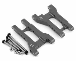 ST Racing Concepts Traxxas Drag Slash Aluminum Toe-In Rear Arms (Gun Metal) (1° Toe-In)