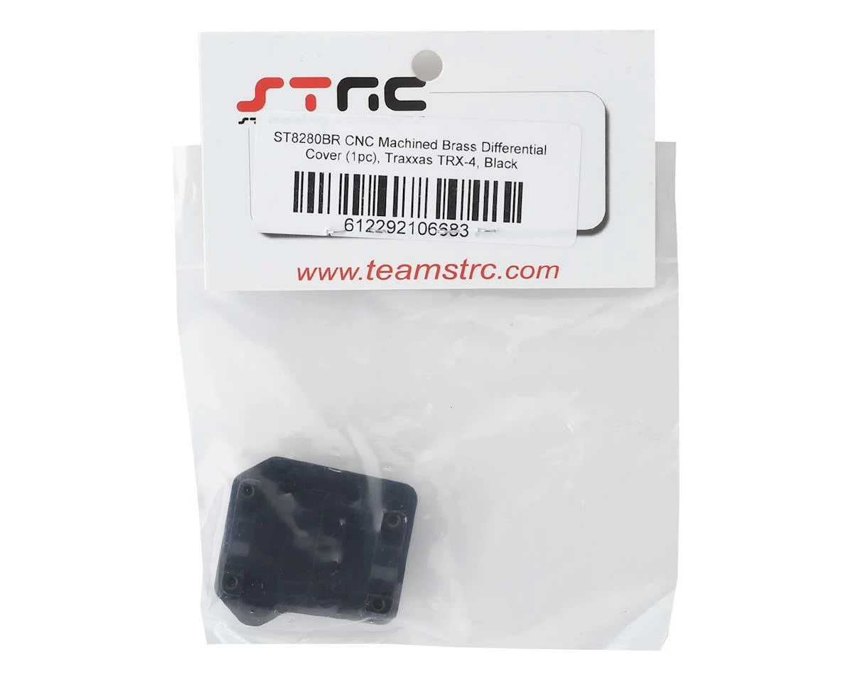 ST Racing Concepts Traxxas TRX-4 Brass Differential Cover (Black) 2 ST Racing Concepts Traxxas TRX-4 Brass Differential Cover (Black) - Image 2