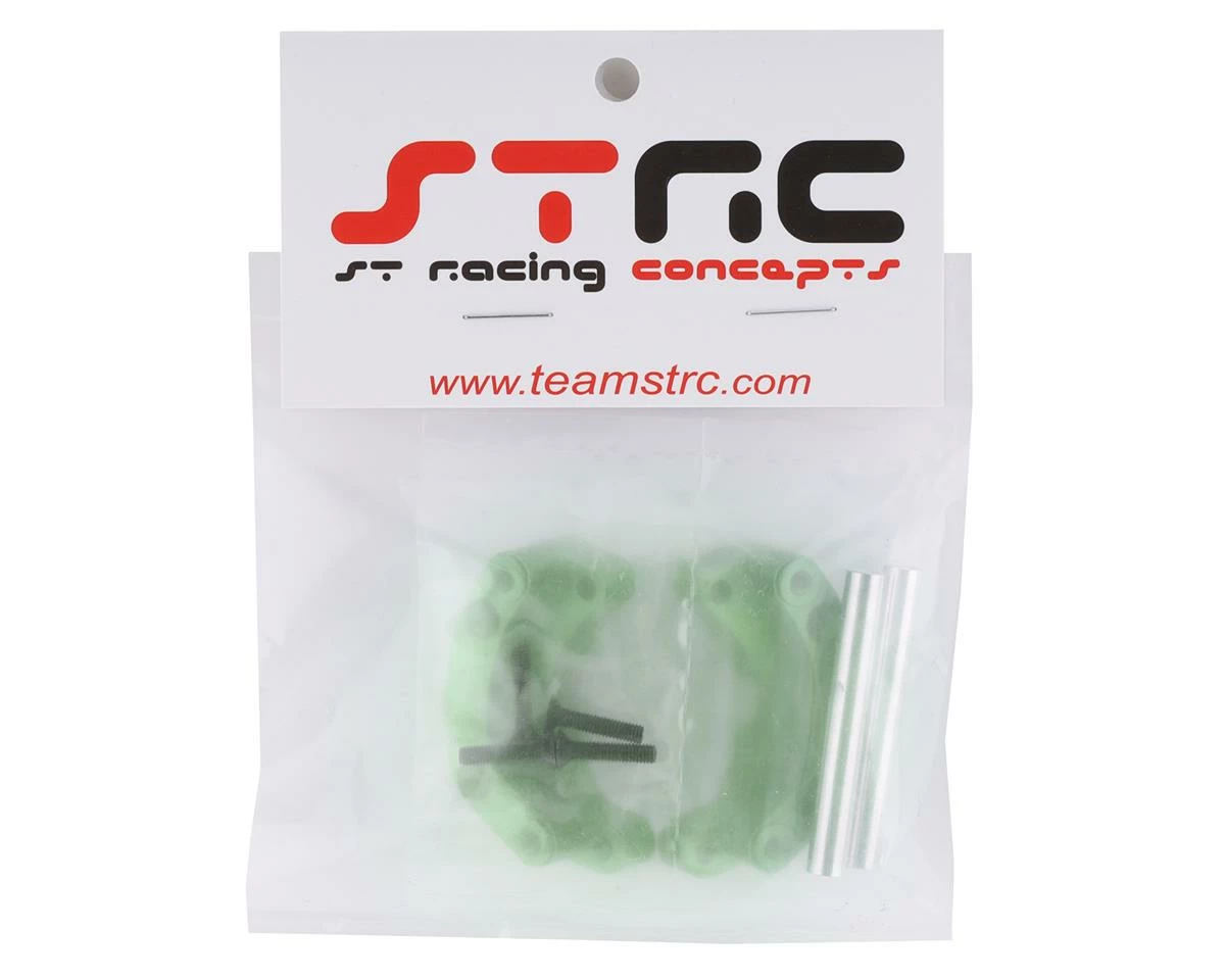 ST Racing Concepts Traxxas Drag Slash Aluminum Rear Wheelie Bar Mount (Green) 2 ST Racing Concepts Traxxas Drag Slash Aluminum Rear Wheelie Bar Mount (Green) - Image 2