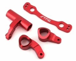 ST Racing Concepts Arrma 6S Aluminum HD Steering Bellcrank Set (Red)