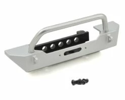 SSD RC Rock Shield Narrow Winch Bumper (Silver)