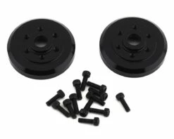 SSD RC Brass Wheel Hubs (Black) (2)