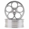 SSD RC 5 Hole Aluminum Front 2.2” Drag Racing Wheels (Silver) (2)