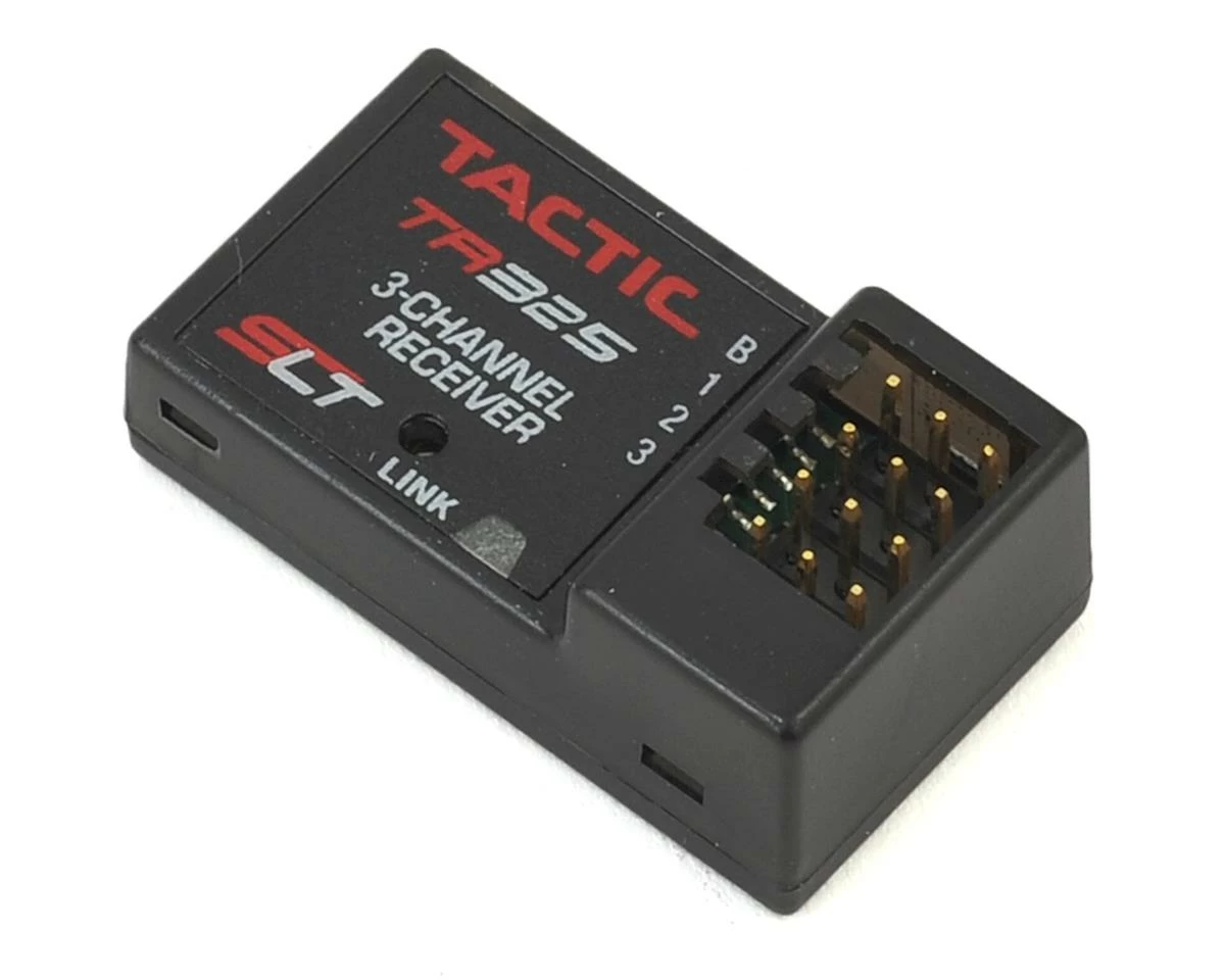 Tactic TR325 3-Channel 2.4Ghz SLT Receiver 1 Tactic TR325 3-Channel 2.4Ghz SLT Receiver