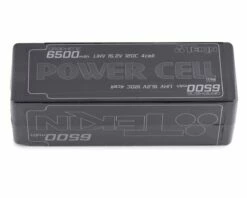 Tekin Power Cell 4S Hard Case 120C Graphene LiPo Battery (15.2V/6500mAh) w/5mm Bullets